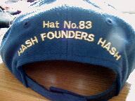 Rear of Founders Hats